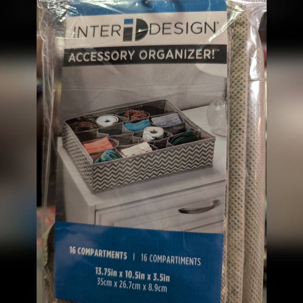 Gray Accessory Organizer